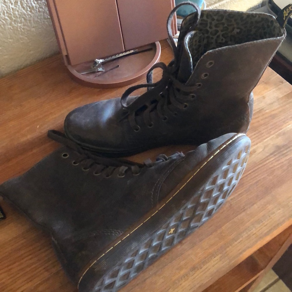 Dr Martens lace up chelsea boots